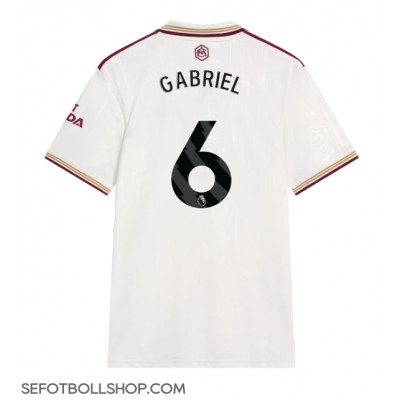 Billiga Arsenal Gabriel Magalhaes #6 Tredje fotbollskläder 2025-26 Kortärmad Billiga Arsenal Gabriel Magalhaes #6 Tredje fotbollskläder 2025-26 Kortärmad